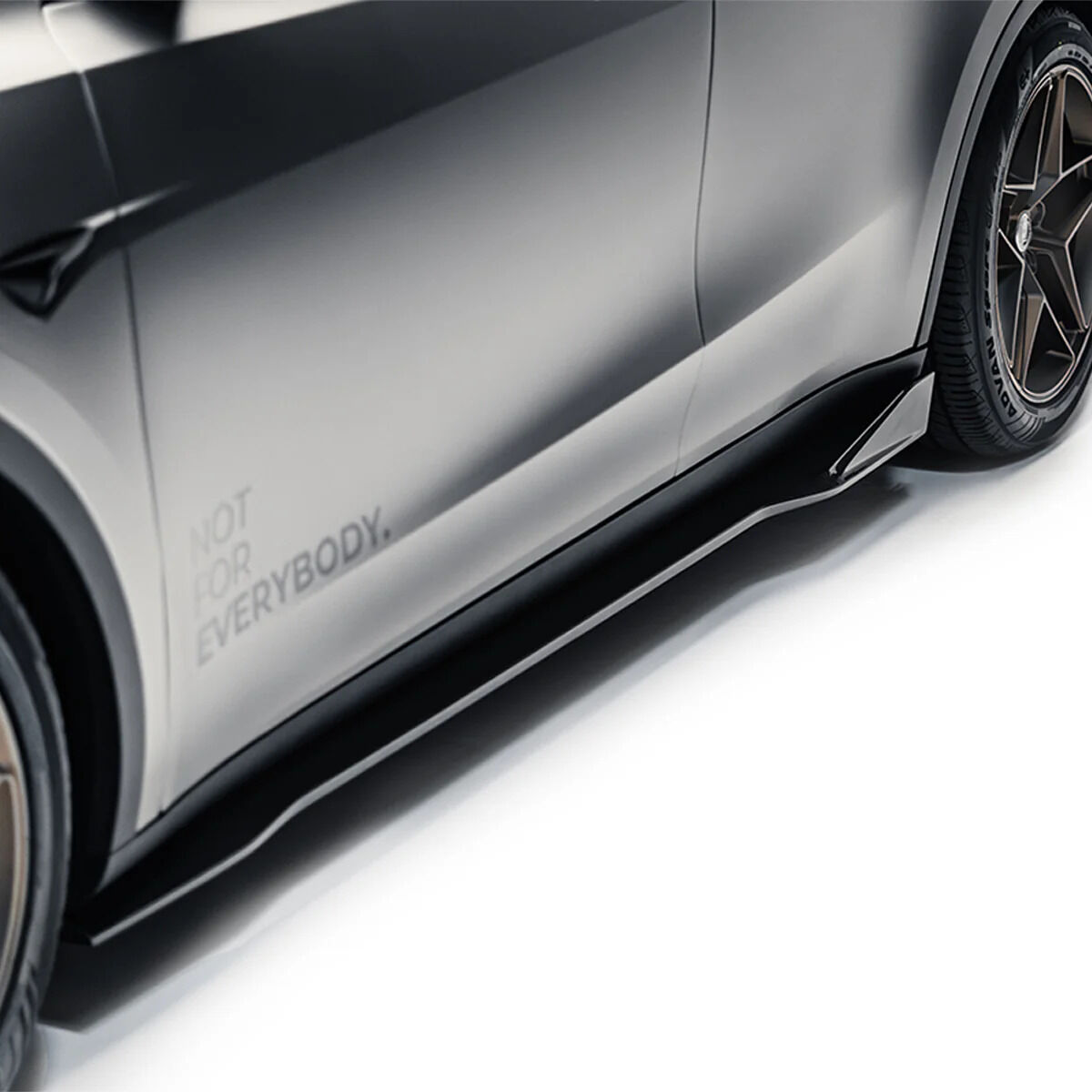 2019-2025 Tesla Model Y V2 Carbon Fiber Side Skirts by ADRO USA