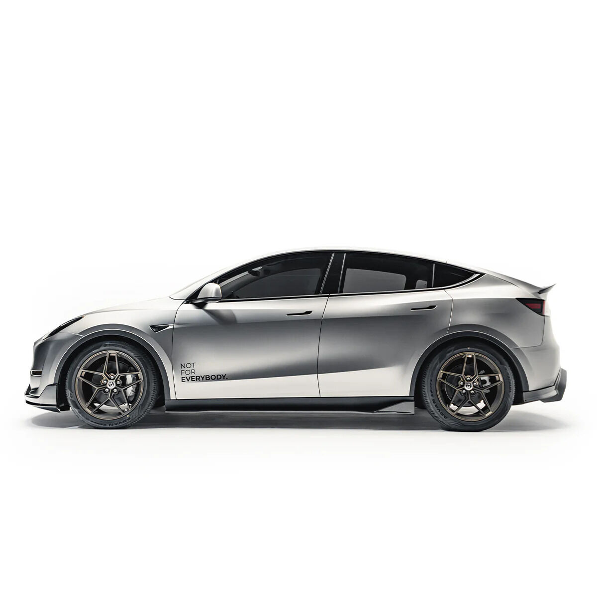 2019-2025 Tesla Model Y V2 Carbon Fiber Side Skirts by ADRO USA - A15A20-1402