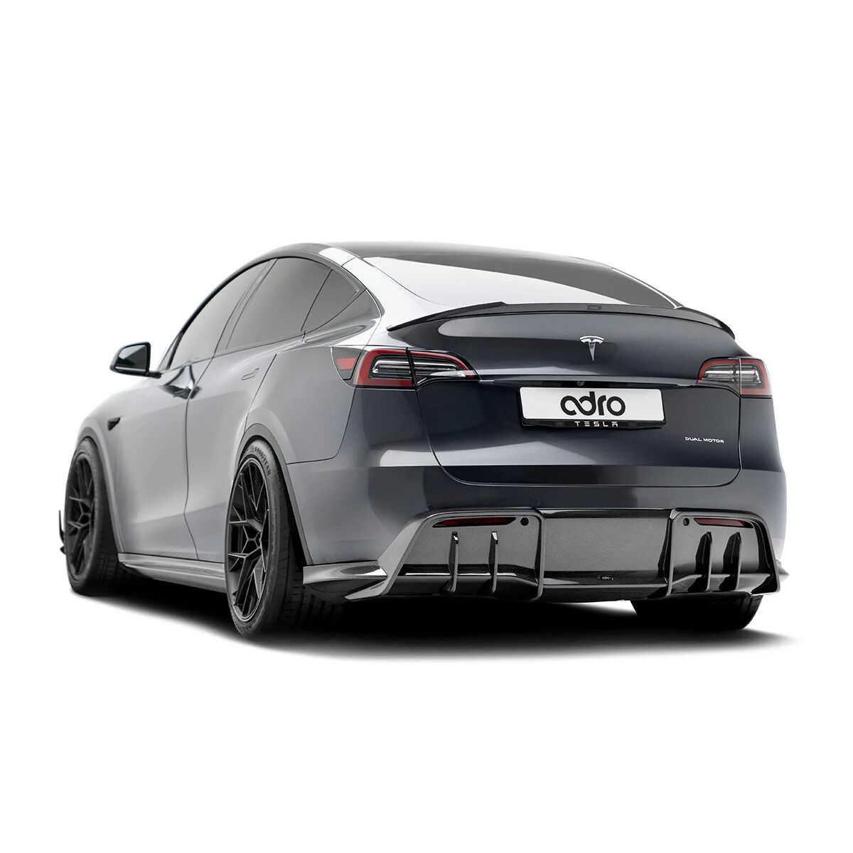 2020-2025 Tesla Model Y V1 Dry Carbon Fiber Trunk Spoiler by ADRO USA