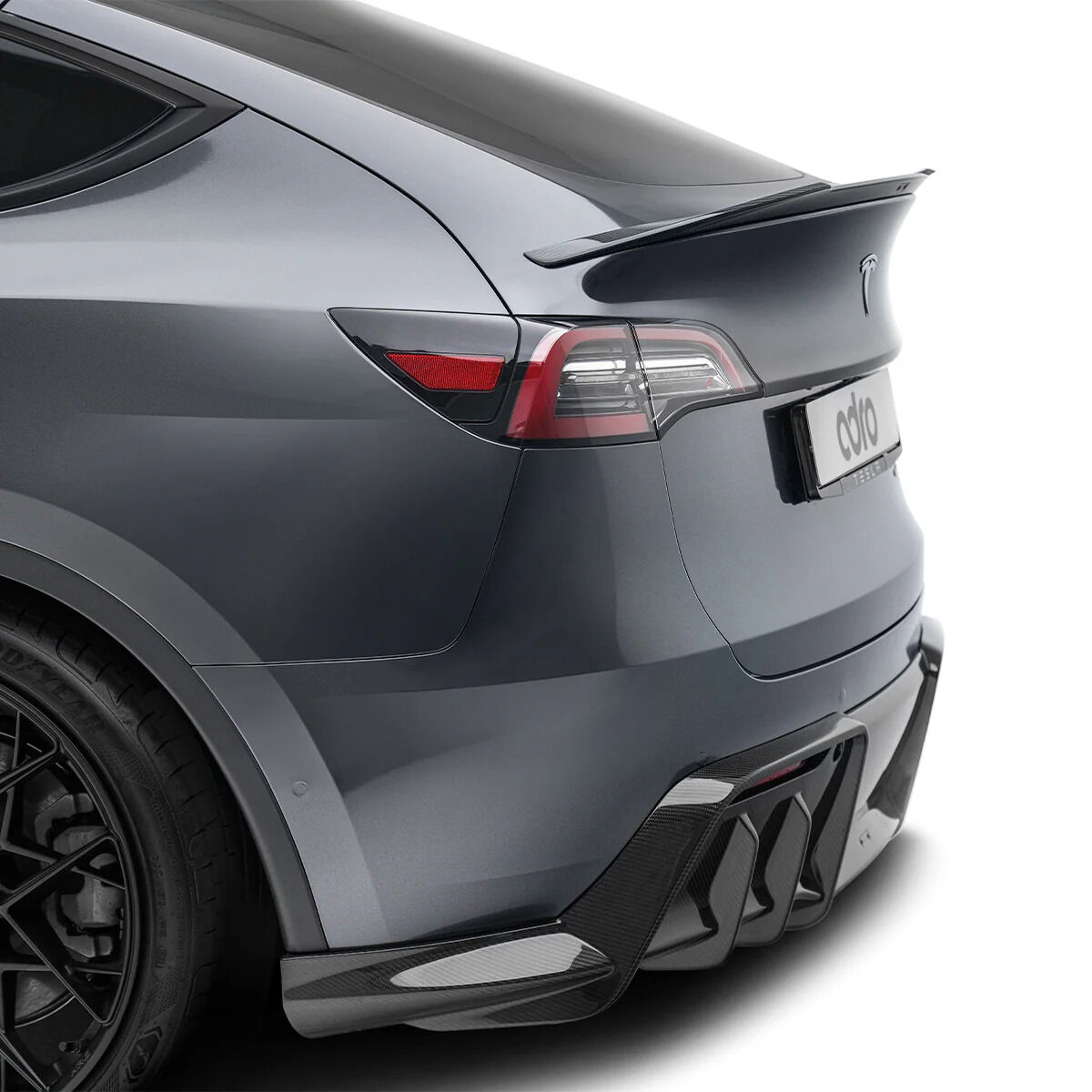 2020-2025 Tesla Model Y V1 Dry Carbon Fiber Trunk Spoiler by ADRO USA - A15A20-1501