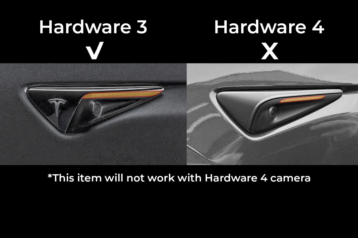 2020-2023 Tesla Model Y Carbon Fiber Camera Covers by ADRO USA