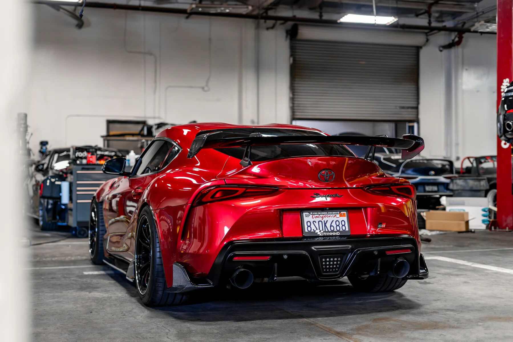 2020-2024 Toyota GR Supra A90/A91 V1 Carbon Fiber Rear Winglets by ADRO USA