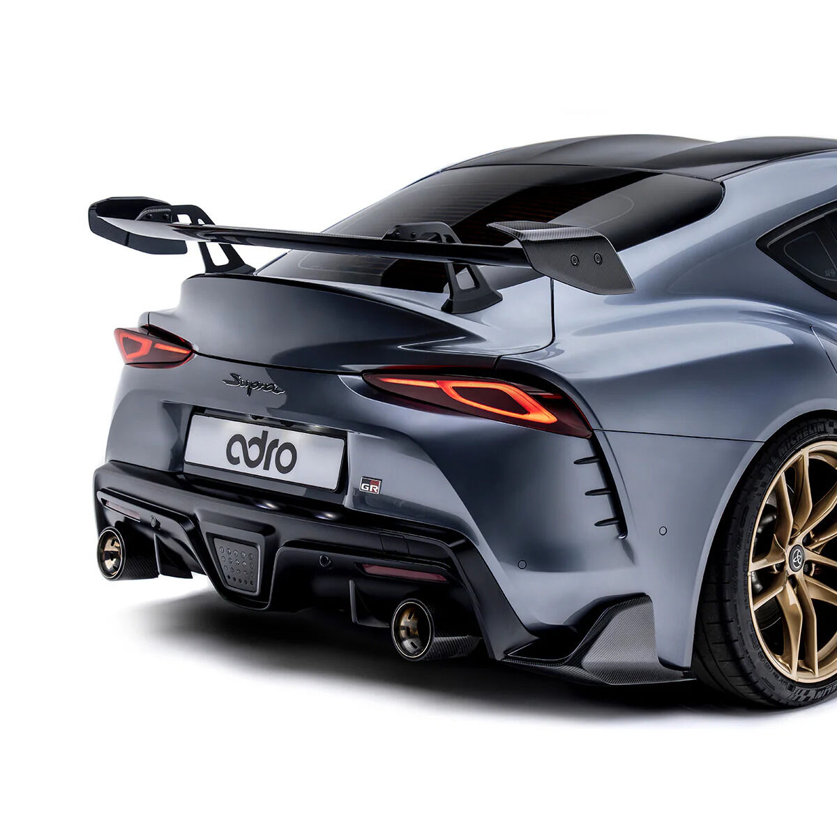2020-2024 Toyota GR Supra A90/A91 V1 Carbon Fiber Rear Winglets by ADRO USA - A18A20-1301
