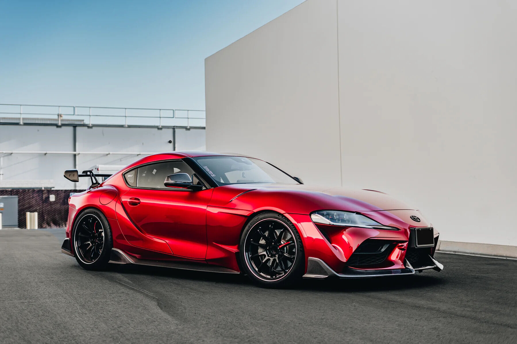 2020-2024 Toyota GR Supra A90/A91 V1 Carbon Fiber Side Skirts by ADRO USA