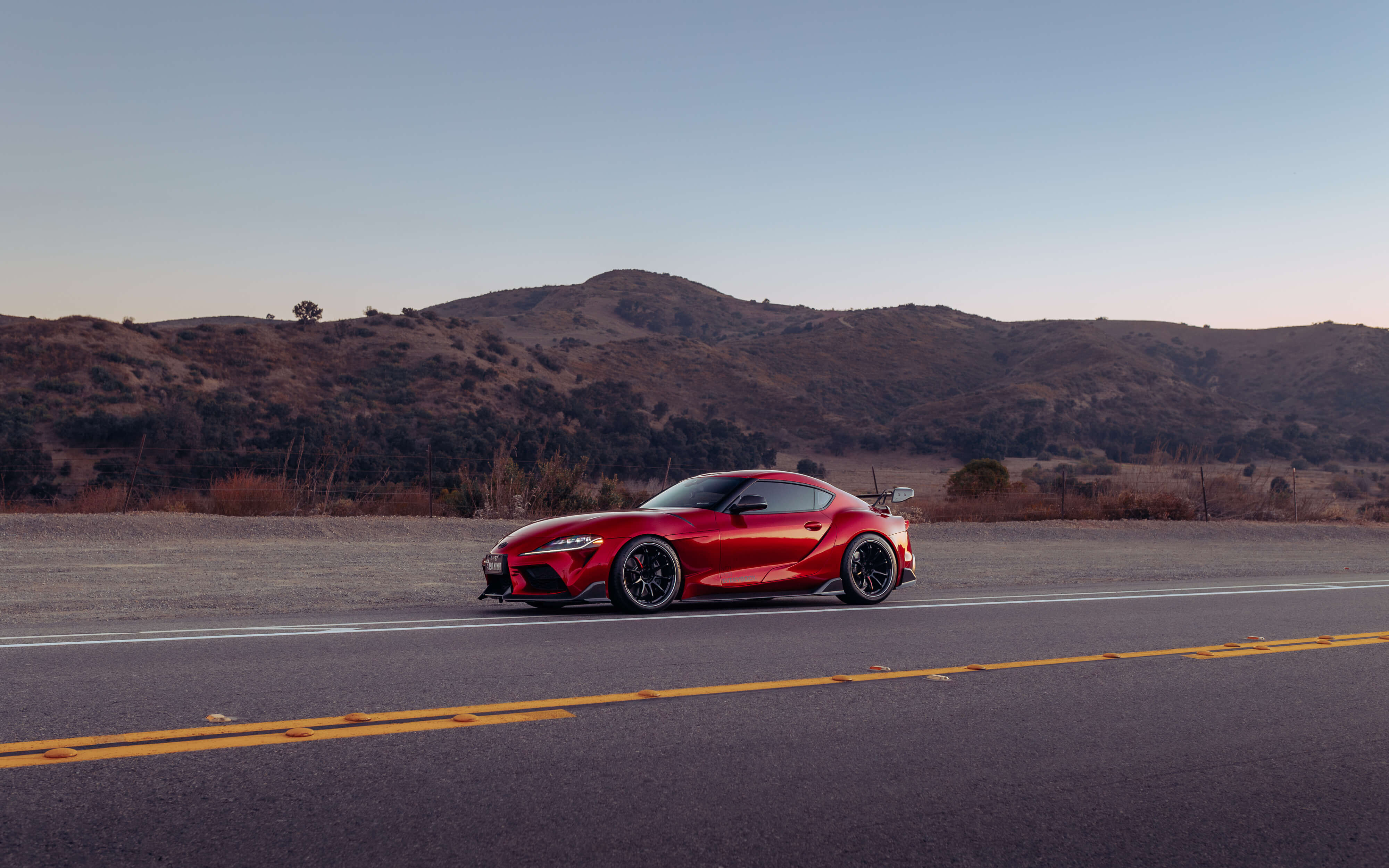 2020-2024 Toyota GR Supra A90/A91 V1 Carbon Fiber Side Skirts by ADRO USA