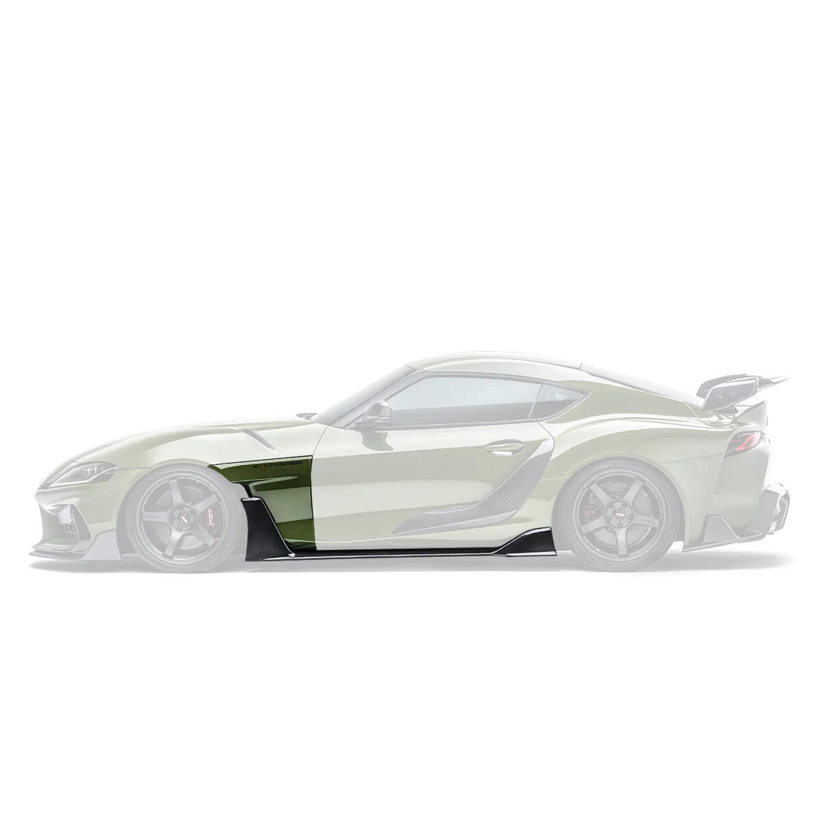 2020-2024 Toyota GR Supra A90/A91 V2 Carbon Fiber Side Skirts w/Fenders by ADRO USA