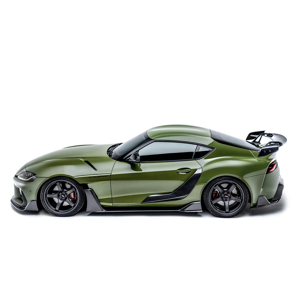 2020-2024 Toyota GR Supra A90/A91 V2 Carbon Fiber Side Skirts w/Fenders by ADRO USA