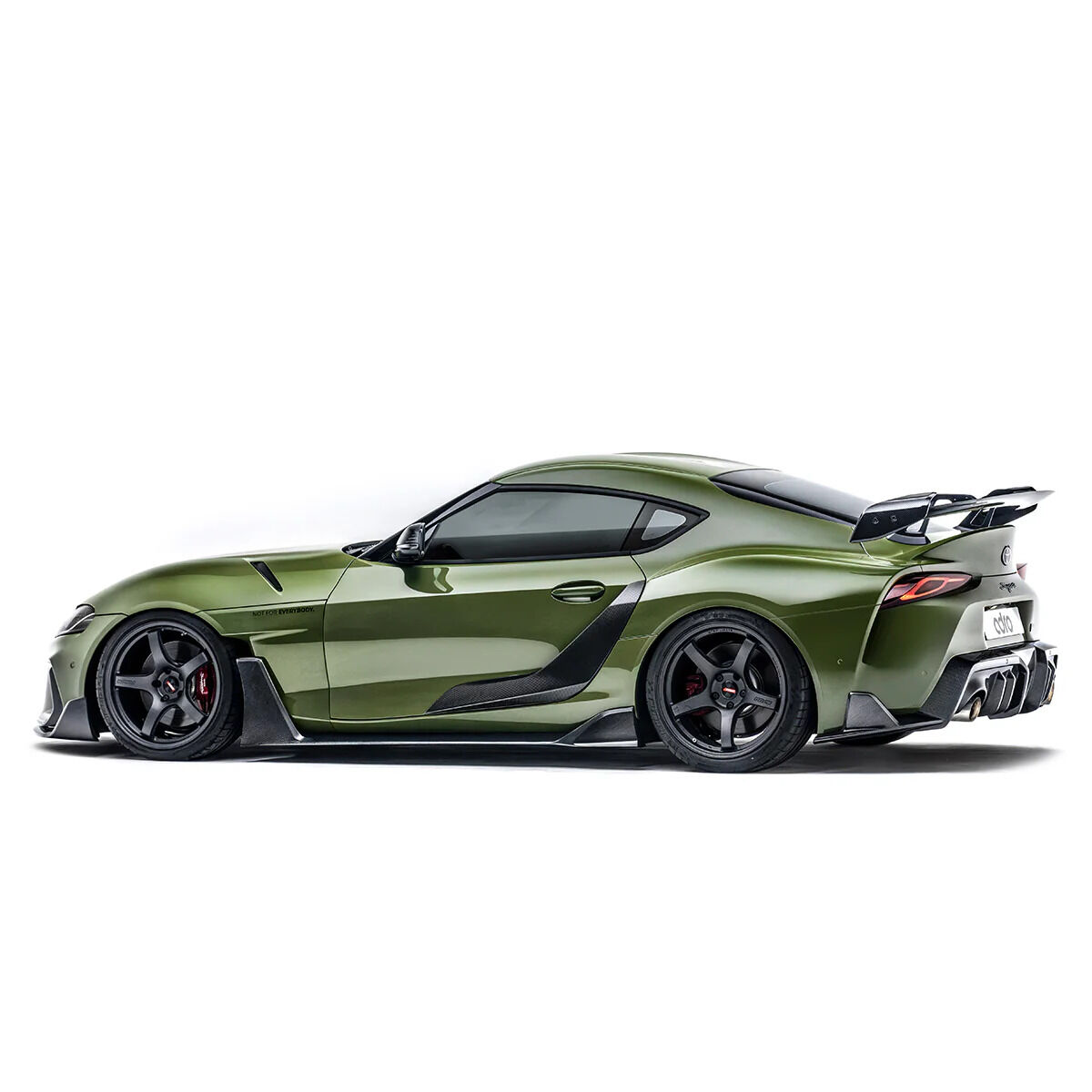 2020-2024 Toyota GR Supra A90/A91 V2 Carbon Fiber Side Skirts w/Fenders by ADRO USA
