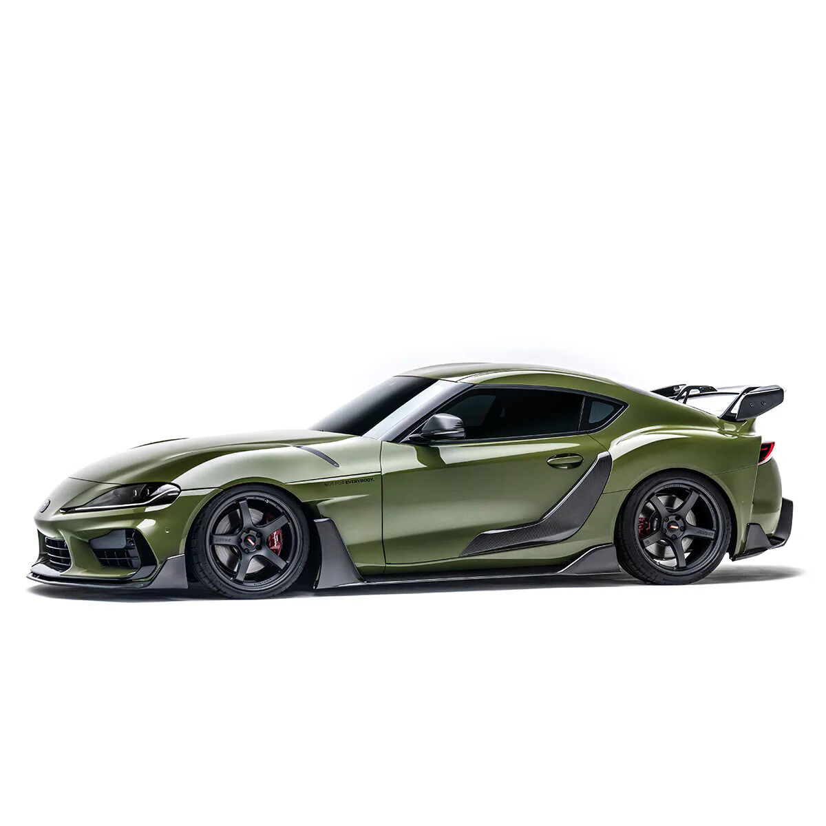 2020-2024 Toyota GR Supra A90/A91 V2 Carbon Fiber Side Skirts w/Fenders by ADRO USA