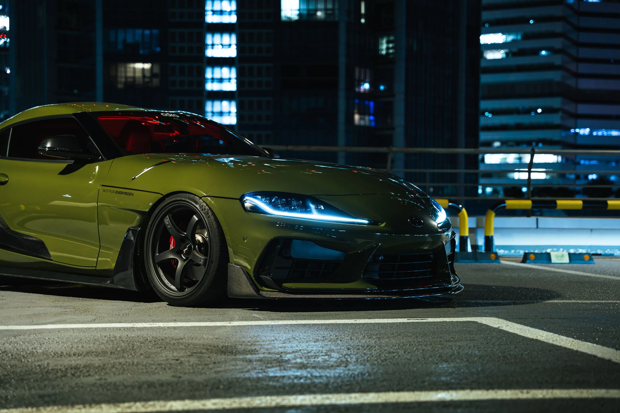 2020-2024 Toyota GR Supra A90/A91 V2 Carbon Fiber Side Skirts w/Fenders by ADRO USA