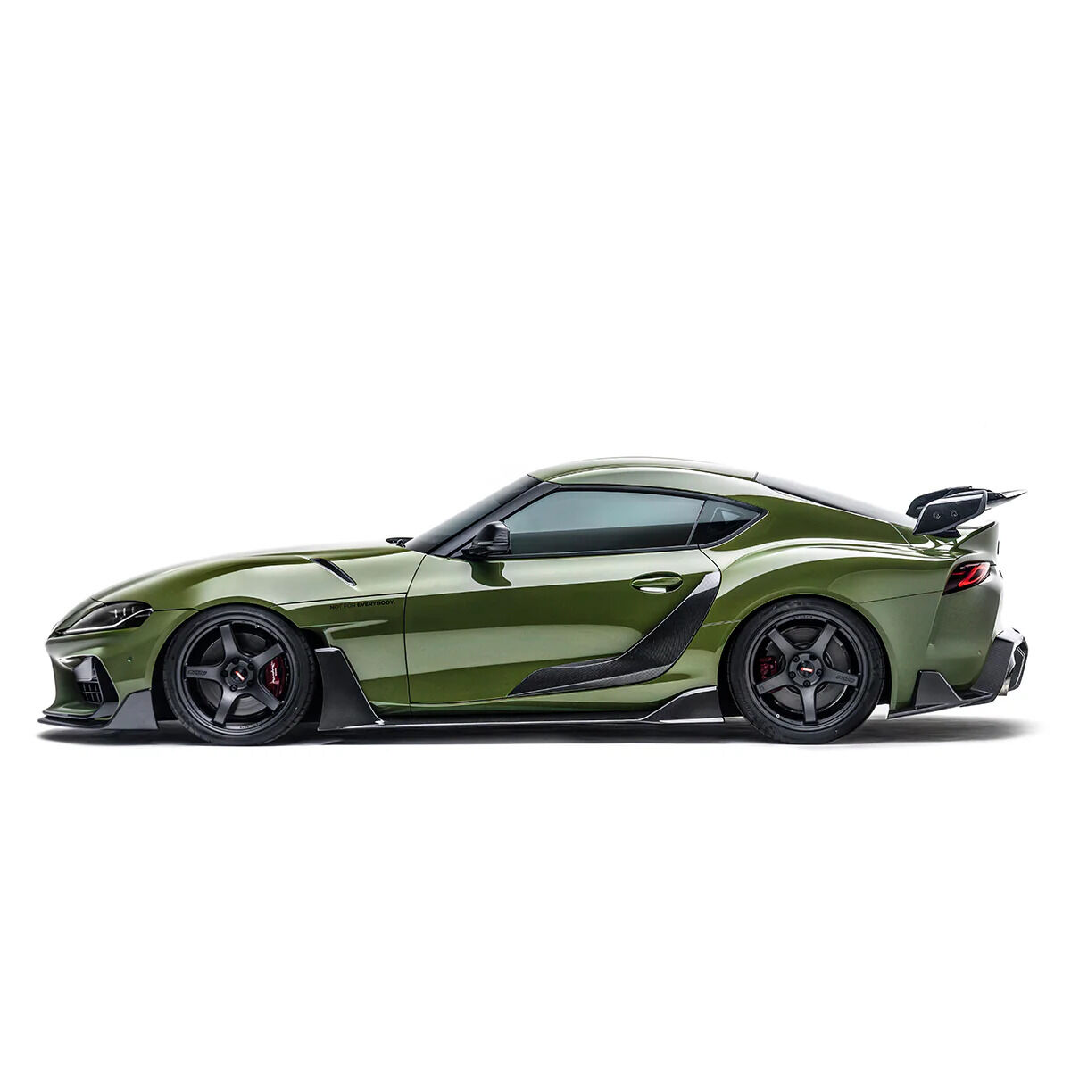 2020-2024 Toyota GR Supra A90/A91 V2 Carbon Fiber Side Skirts w/Fenders by ADRO USA - A18A20-1402