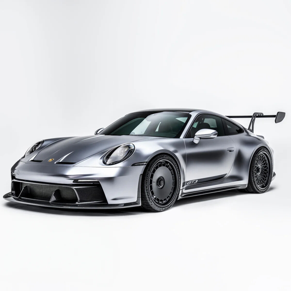 2021-2025 Porsche 911 992.1 GT3 V1 Dry Carbon Fiber Intake Panel by ADRO USA