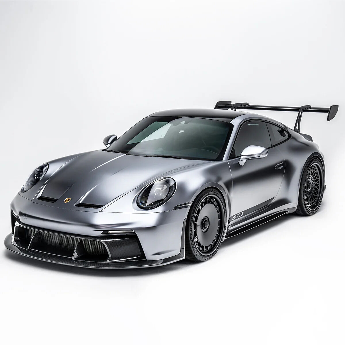 2021-2025 Porsche 911 992.1 GT3 V1 Dry Carbon Fiber Intake Panel by ADRO USA