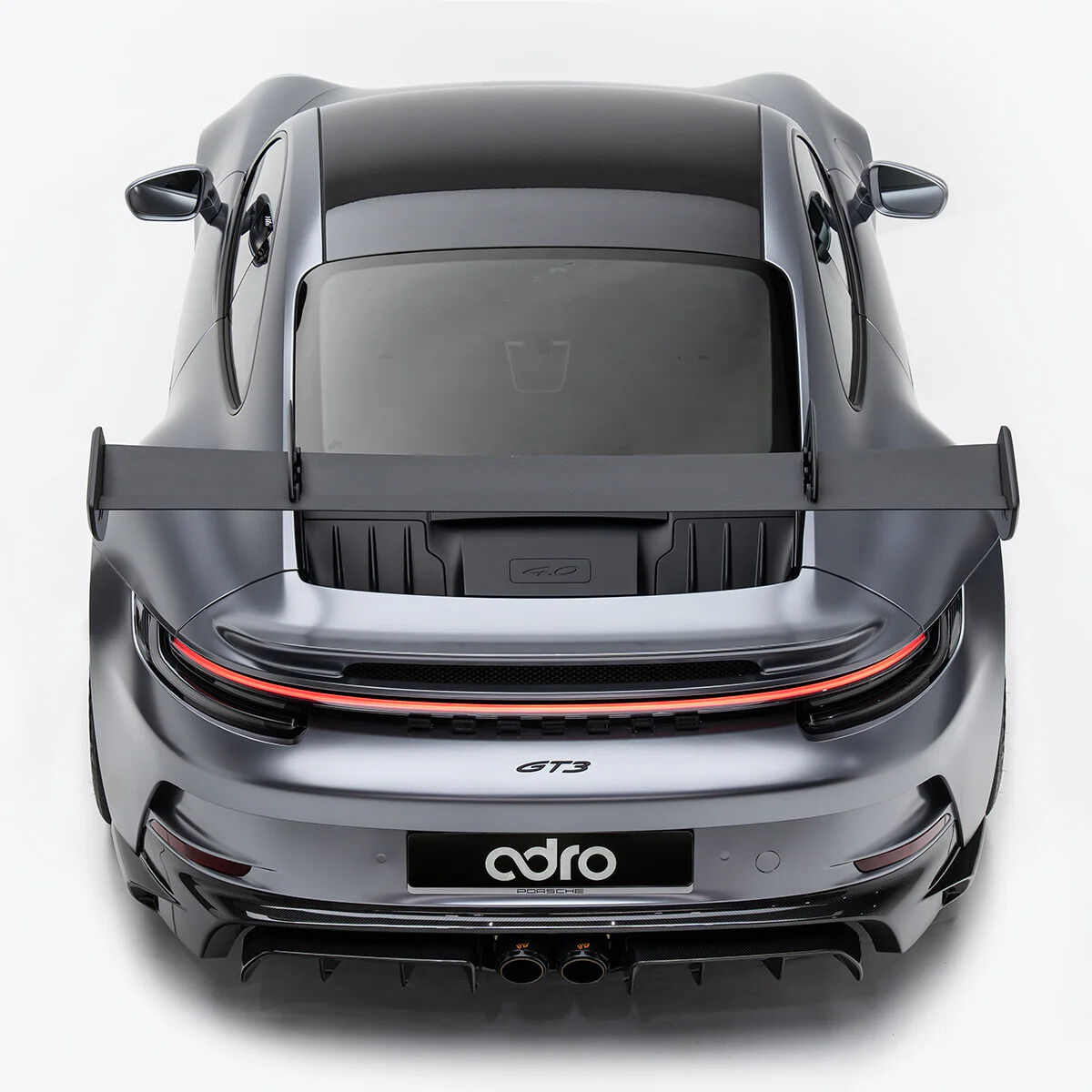 2021-2025 Porsche 911 992.1 GT3 V1 Dry Carbon Fiber Rear Diffuser by ADRO USA