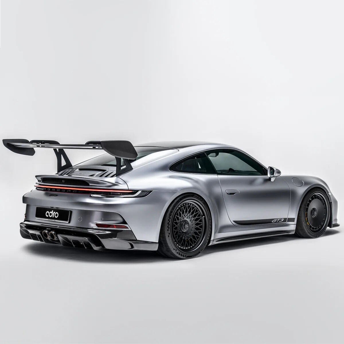 2021-2025 Porsche 911 992.1 GT3 V1 Dry Carbon Fiber Side Skirts by ADRO USA