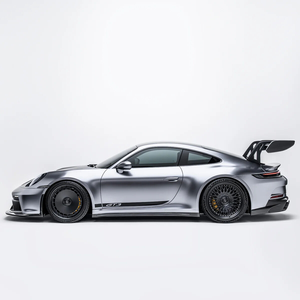 2021-2025 Porsche 911 992.1 GT3 V1 Dry Carbon Fiber Side Skirts by ADRO USA - A23A10-1401