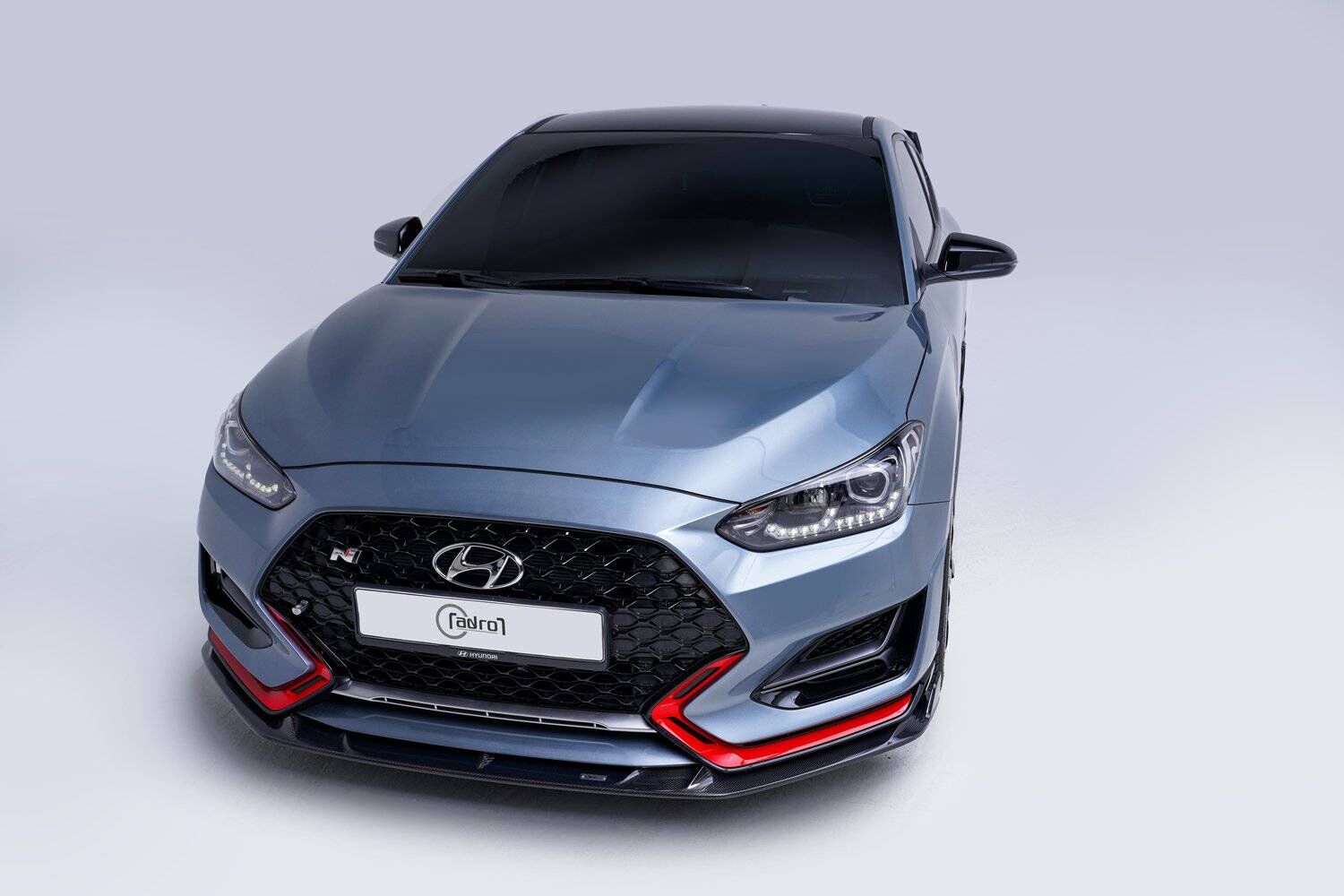 2019-2022 Hyundai Veloster N V2 A Type Carbon Fiber Front Lip by ADRO USA
