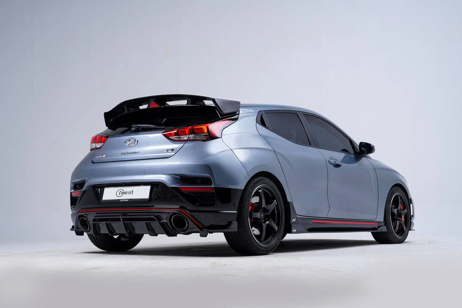 2019-2022 Hyundai Veloster N Carbon Fiber Rear Diffuser by ADRO USA