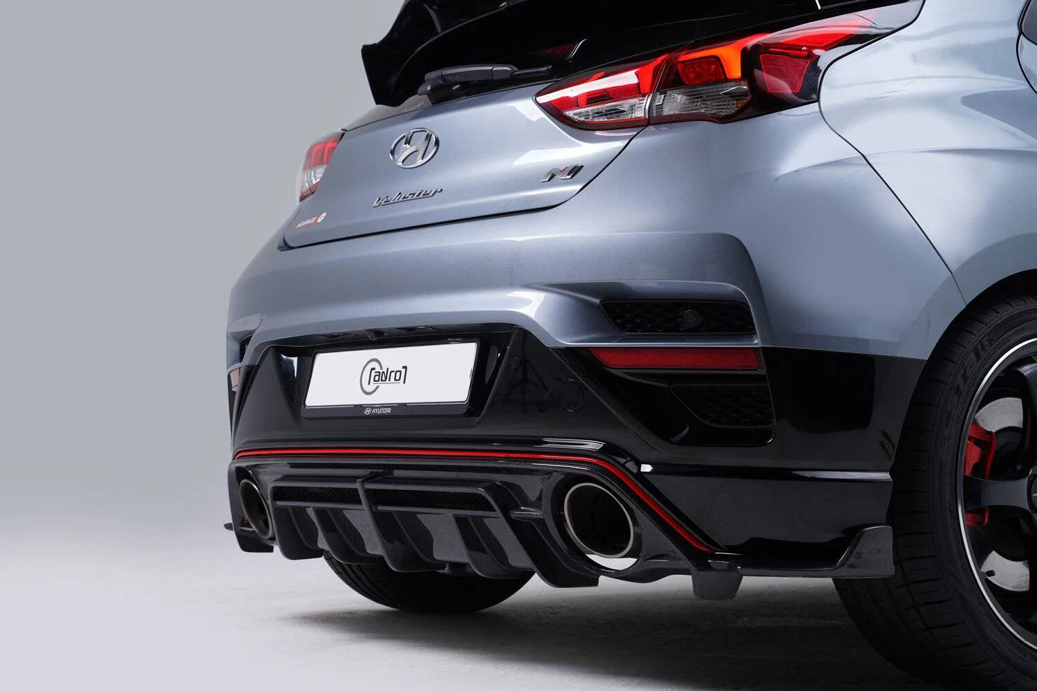 2019-2022 Hyundai Veloster N Carbon Fiber Rear Diffuser by ADRO USA