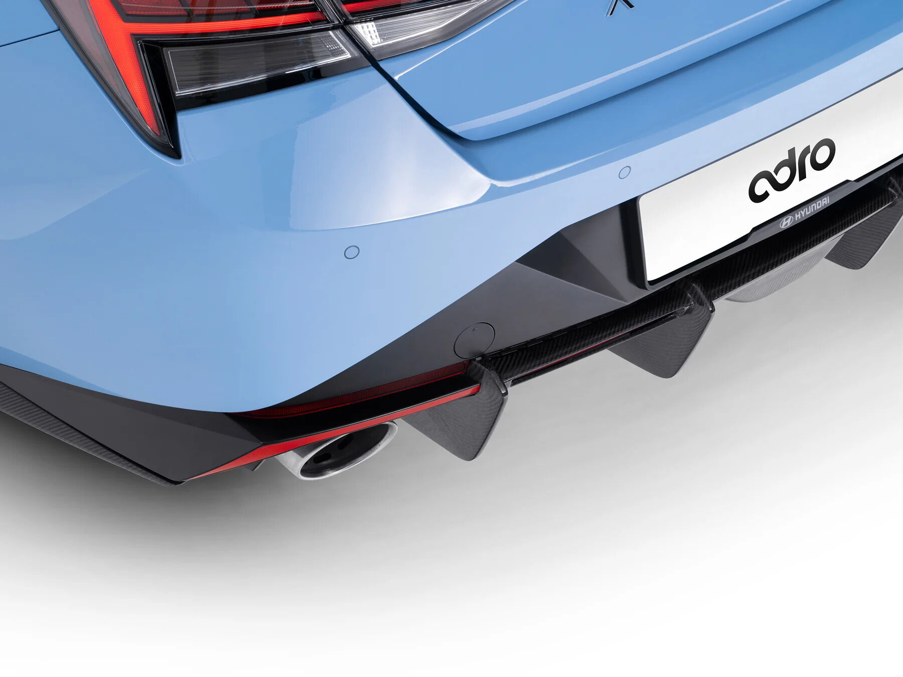 2022-2023 Hyundai Elantra N Carbon Fiber Rear Diffuser by ADRO USA