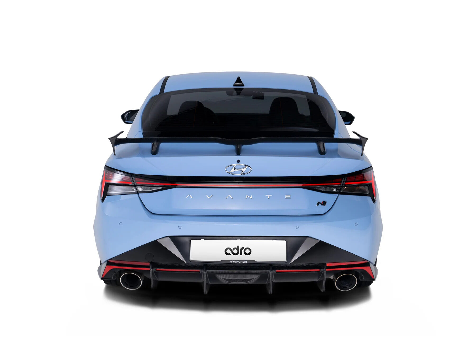 2022-2023 Hyundai Elantra N Carbon Fiber Rear Diffuser by ADRO USA - A10A40-1301