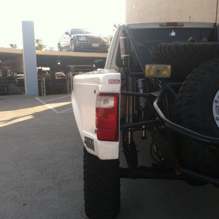1993-2014 Ford Ranger BedSides Rear Fenders Wide-Body 10" Flare 4" Rise for Short Bed - Pair - AFC-109