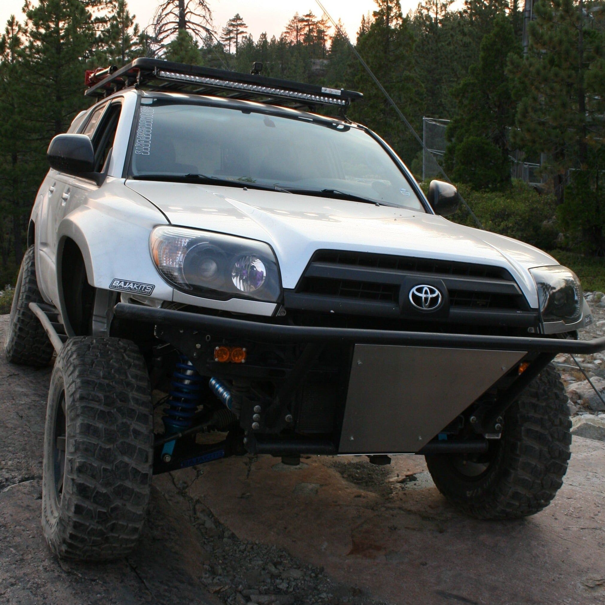 2003-2009 Toyota 4-Runner Front Fenders Wide-Body 4.5" Flare 2" Rise - Pair