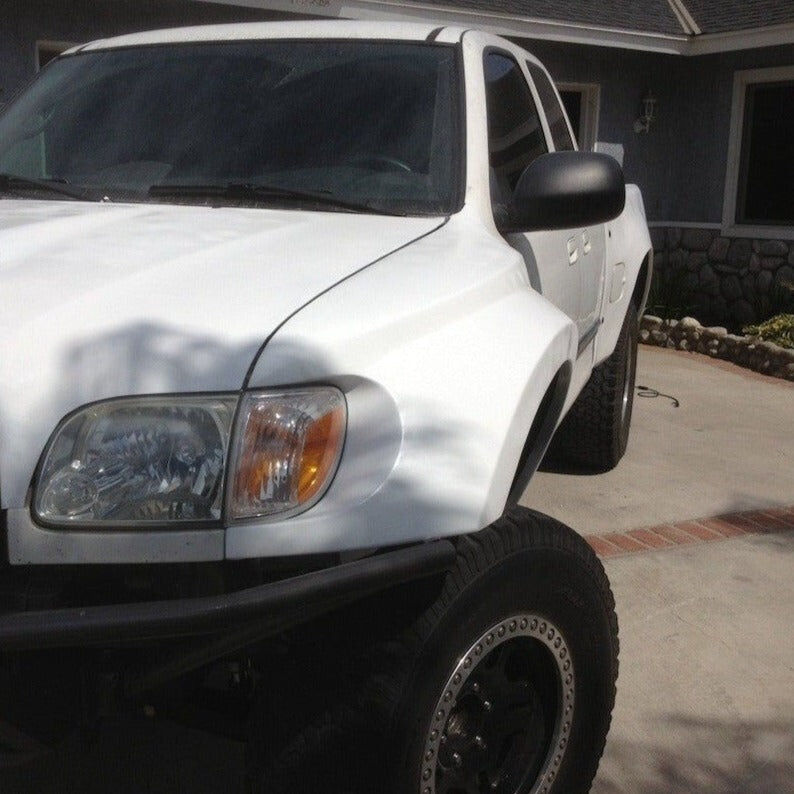 2000-2006 Toyota Tundra Front Fenders Wide-Body 6.5" Flare 4" Rise - 2005-2015 Tacoma Style - Pair - AFC-132
