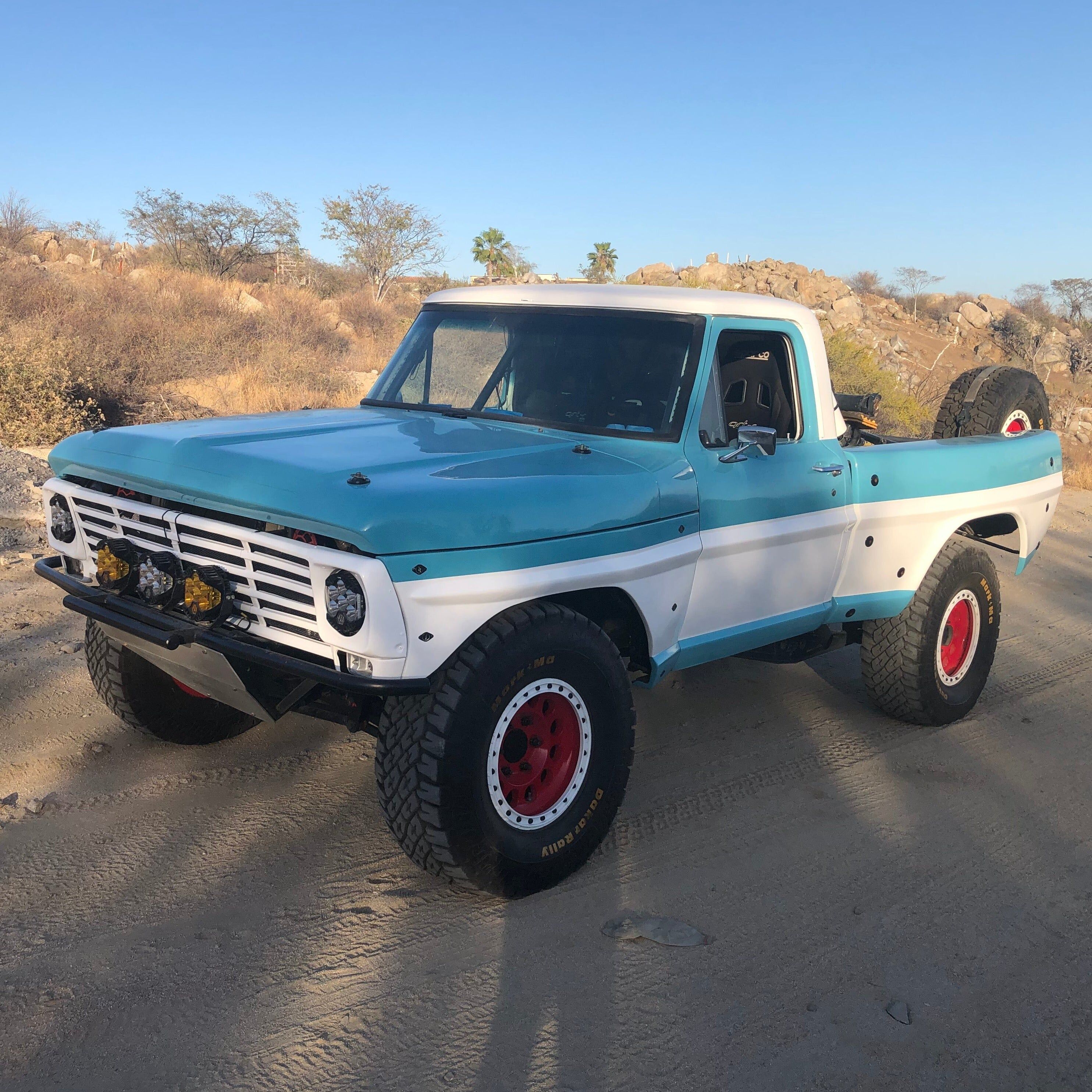 1967-1972 Ford F-100/F-250 Front-End Wide-Body 84" - AFC-152
