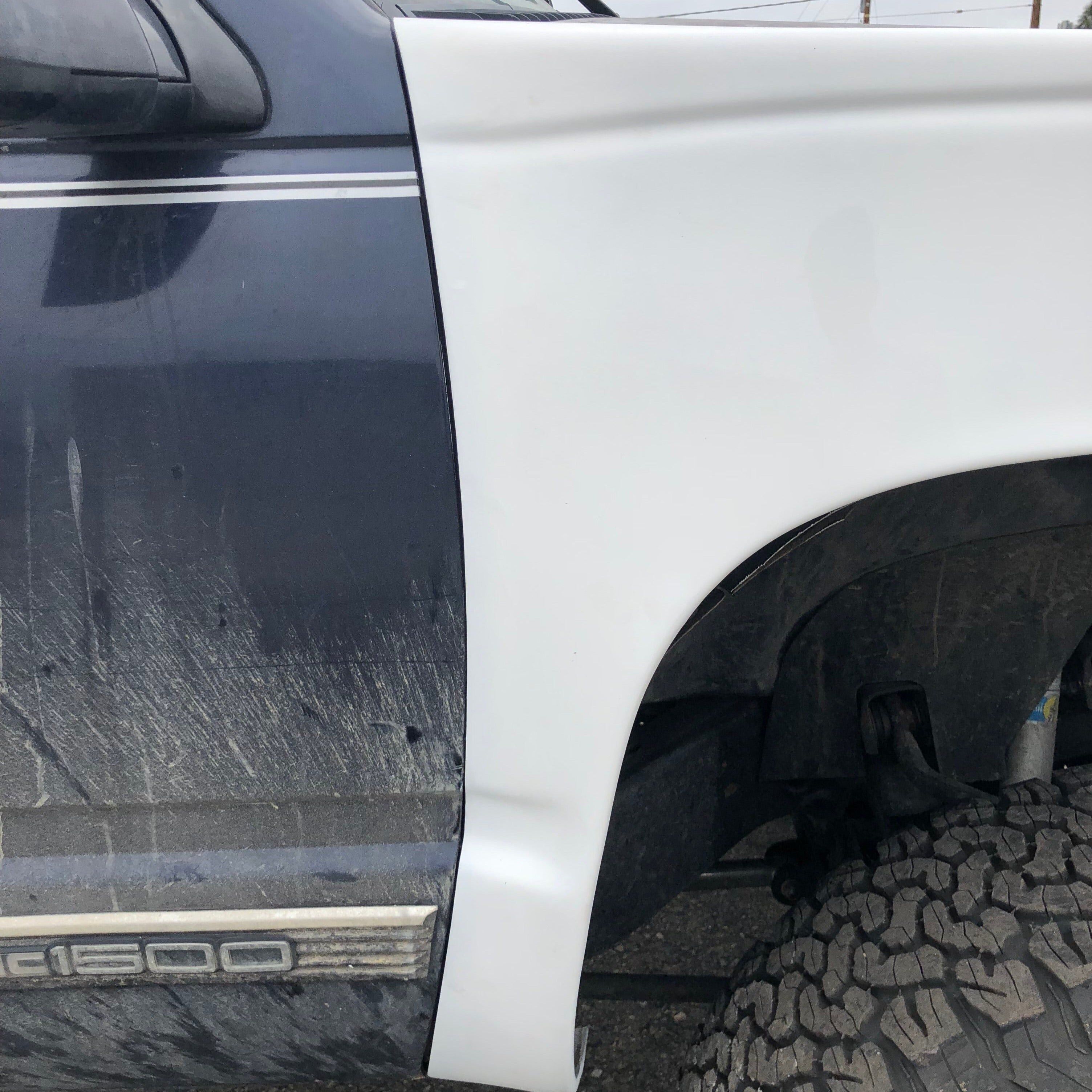 1988-1998 Chevrolet Silverado Front Fenders Wide-Body 4" Flare 3" Rise - Pair