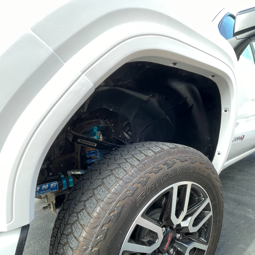 2019-2021 GMC Sierra Front Fenders Wide-Body 4" Flare 2" Rise - Pair