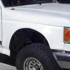 1987-1991 Ford Bronco Front Fenders Wide-Body 4.5" Flare 3" Rise - Pair - AFC-28
