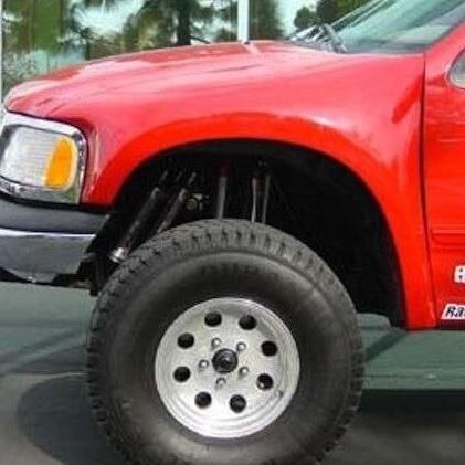 1997-2003 Ford F-150 Front Fenders Wide-Body 6" Flare 4" Rise - Pair