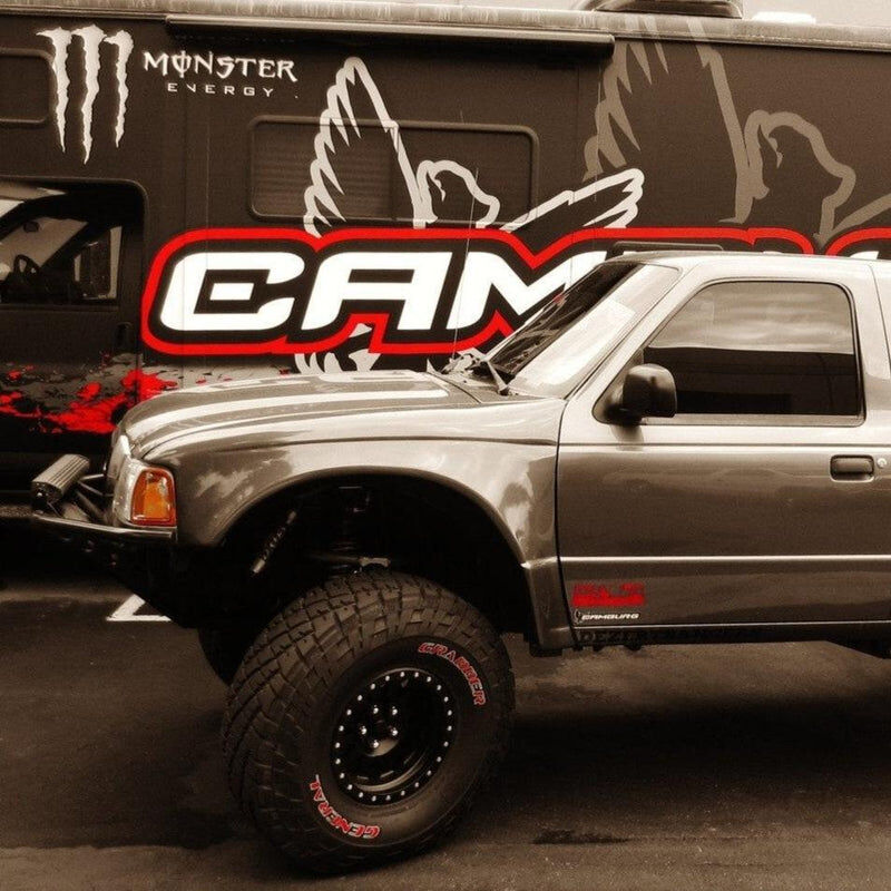 1998-2014 Ford Ranger Front Fenders Wide-Body 6" Flare 4" Rise - Pair - AFC-66