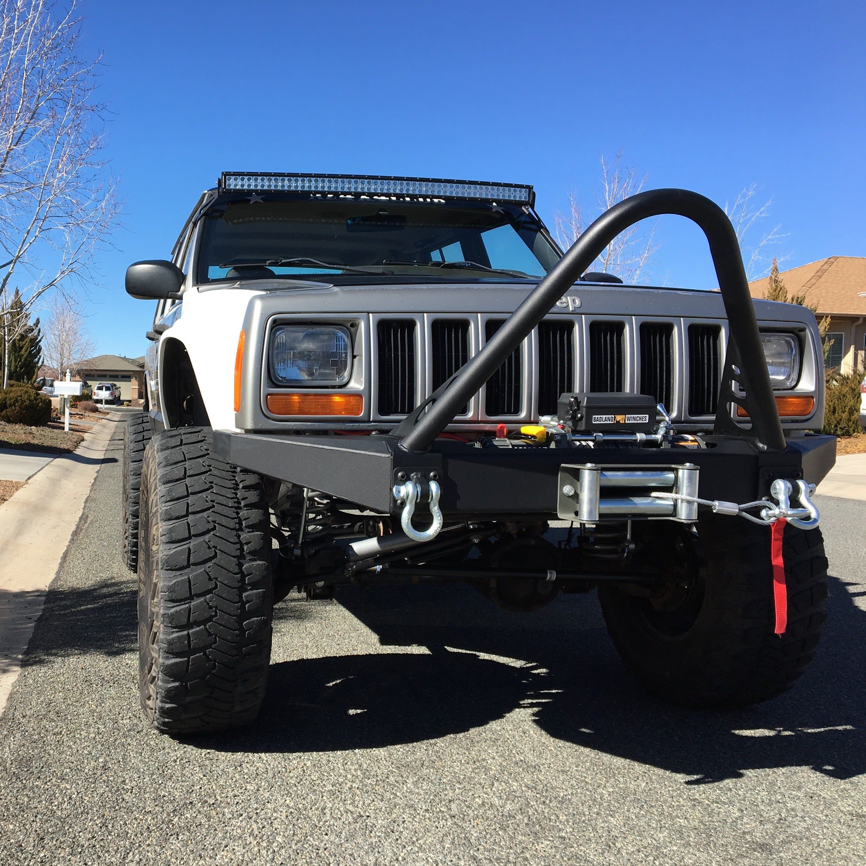 1984-2001 Jeep Cherokee Front Fenders Wide-Body 4.5" Flare 3" Rise - Pair