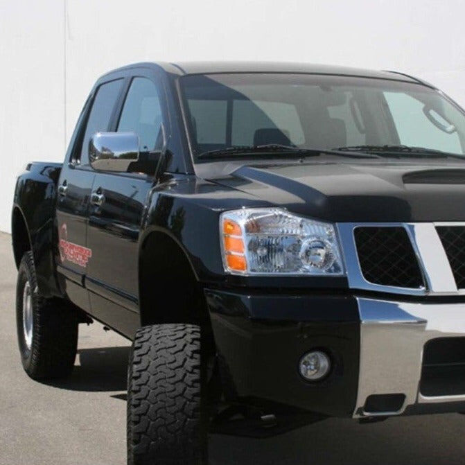 2004-2014 Nissan Titan Front Fenders Wide-Body 4" Flare 3" Rise - Pair
