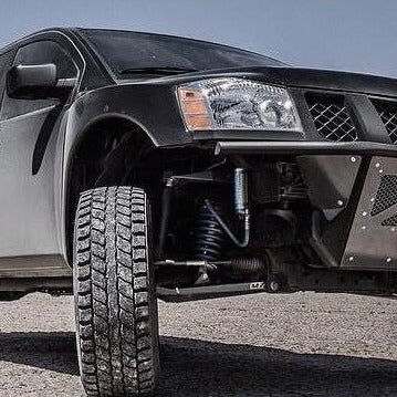 2004-2014 Nissan Titan Front Fenders Wide-Body 4" Flare 3" Rise - Pair - AFC-85