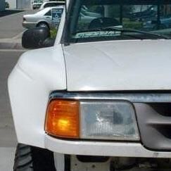 1993-1997 Ford Ranger Front Fenders Wide-Body 6.5" Flare 4" Rise - Pair - AFC-86