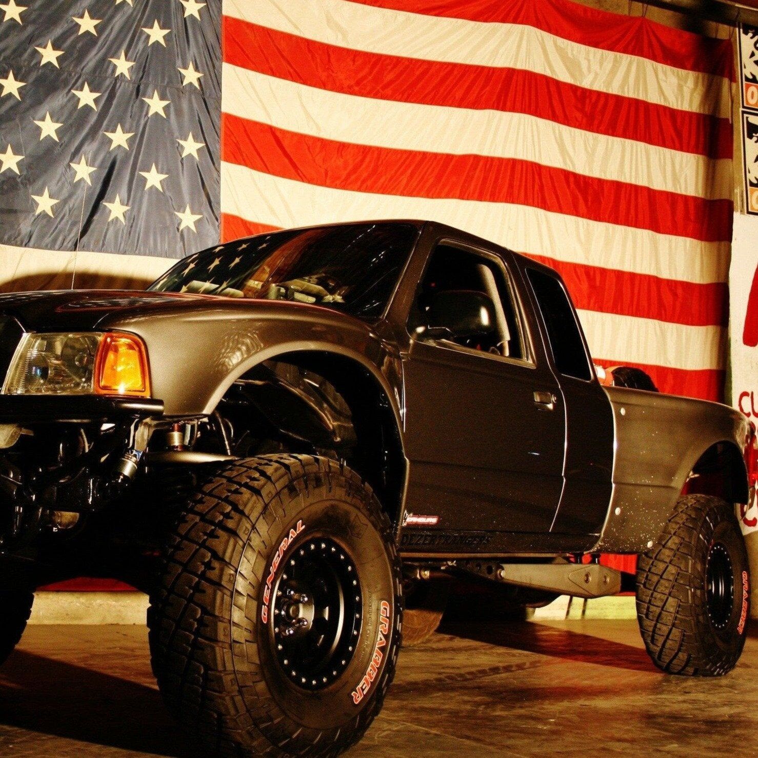 1993-2014 Ford Ranger BedSides Rear Fenders Wide-Body 7" Flare 4" Rise for Short Bed - Pair - AFC-91