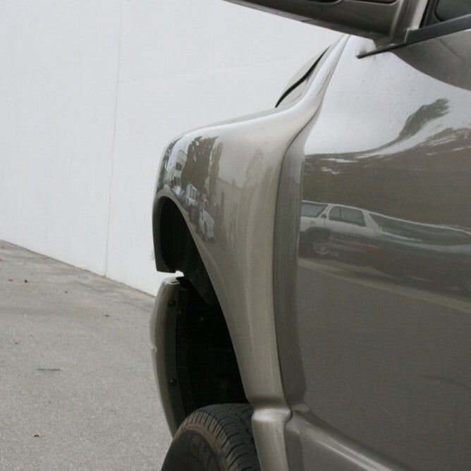 2006-2008 Dodge Ram Front Fenders Wide-Body 4" Flare 2" Rise - Pair