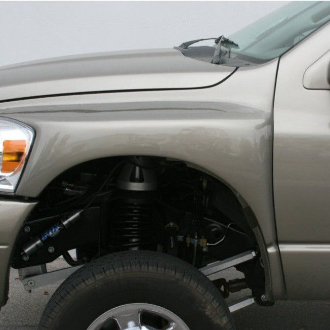 2006-2008 Dodge Ram Front Fenders Wide-Body 4" Flare 2" Rise - Pair