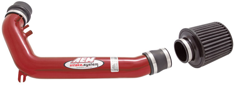 1991-1994 Nissan 240sx 2.4L AEM Short Ram Air Intake System - Red
