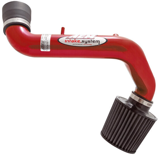 2002-2005 Honda Civic SI 2.0L AEM Short Ram Air Intake System - Red