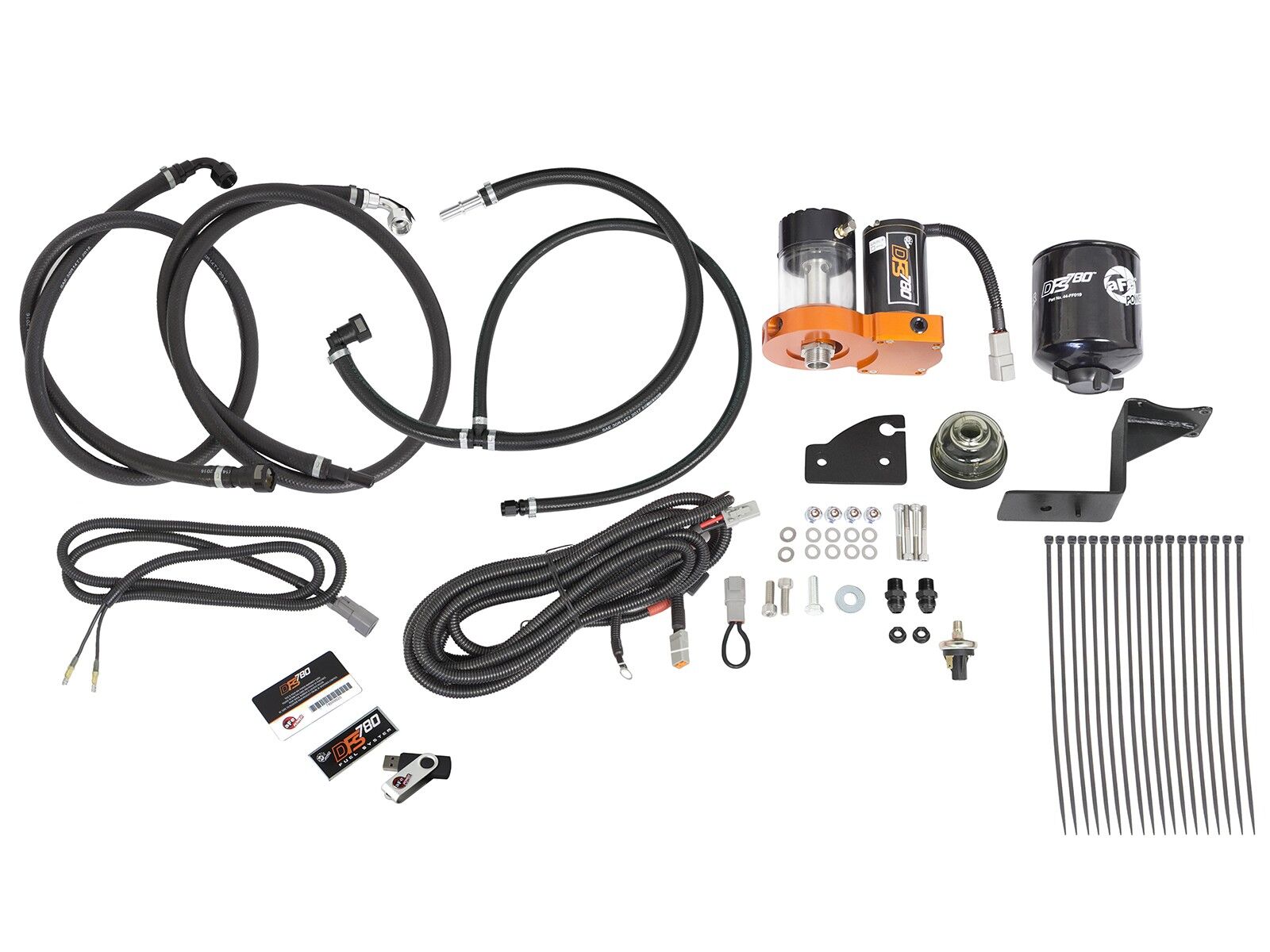 2017-2019 Ford F-350 Super Duty Turbo Diesel V8 6.7L DFS780 Fuel System - Boost Activated