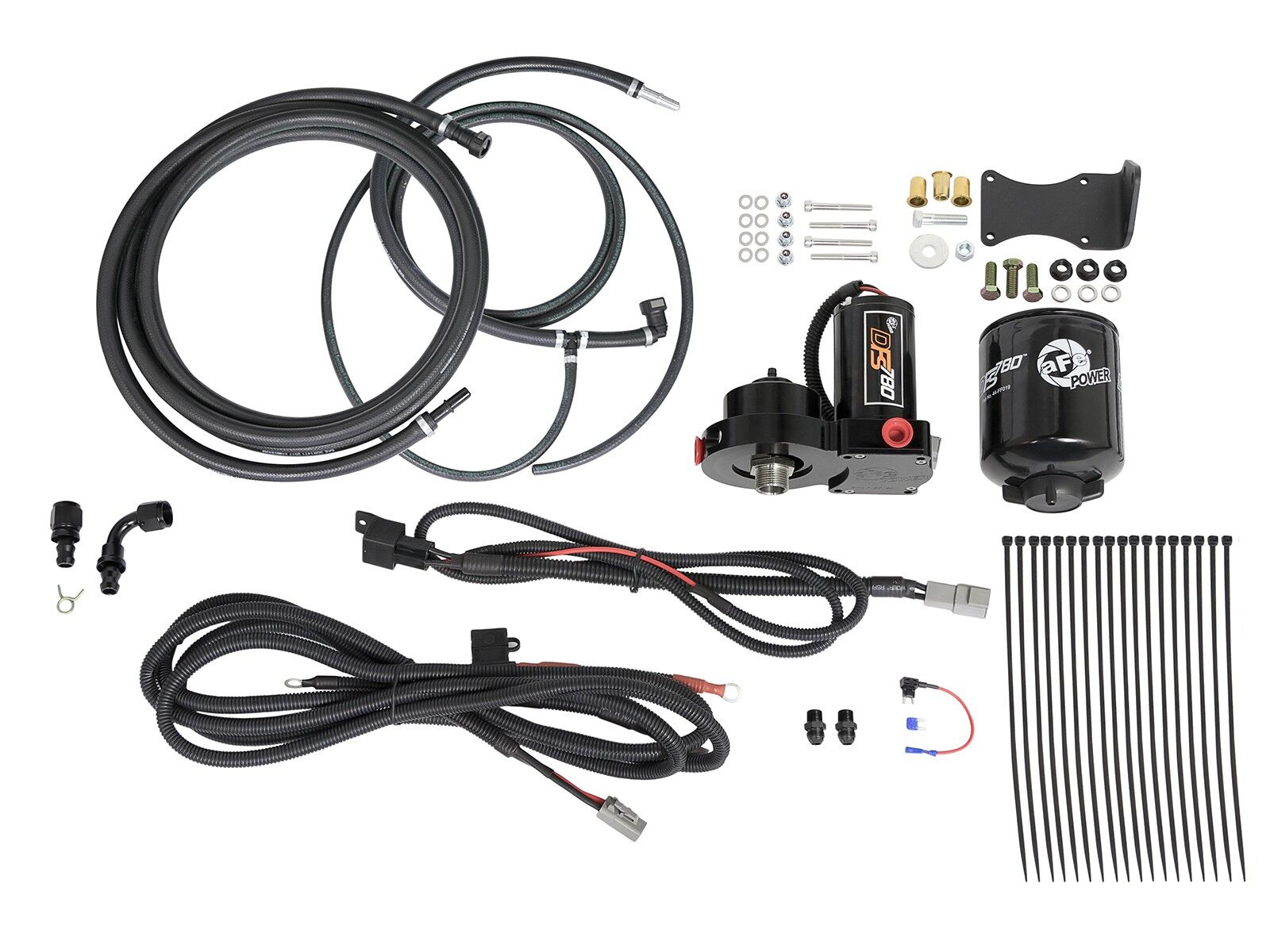 2011-2016 Ford F-350 Super Duty Turbo Diesel V8 6.7L DFS780 PRO Fuel System - Full-time Operation