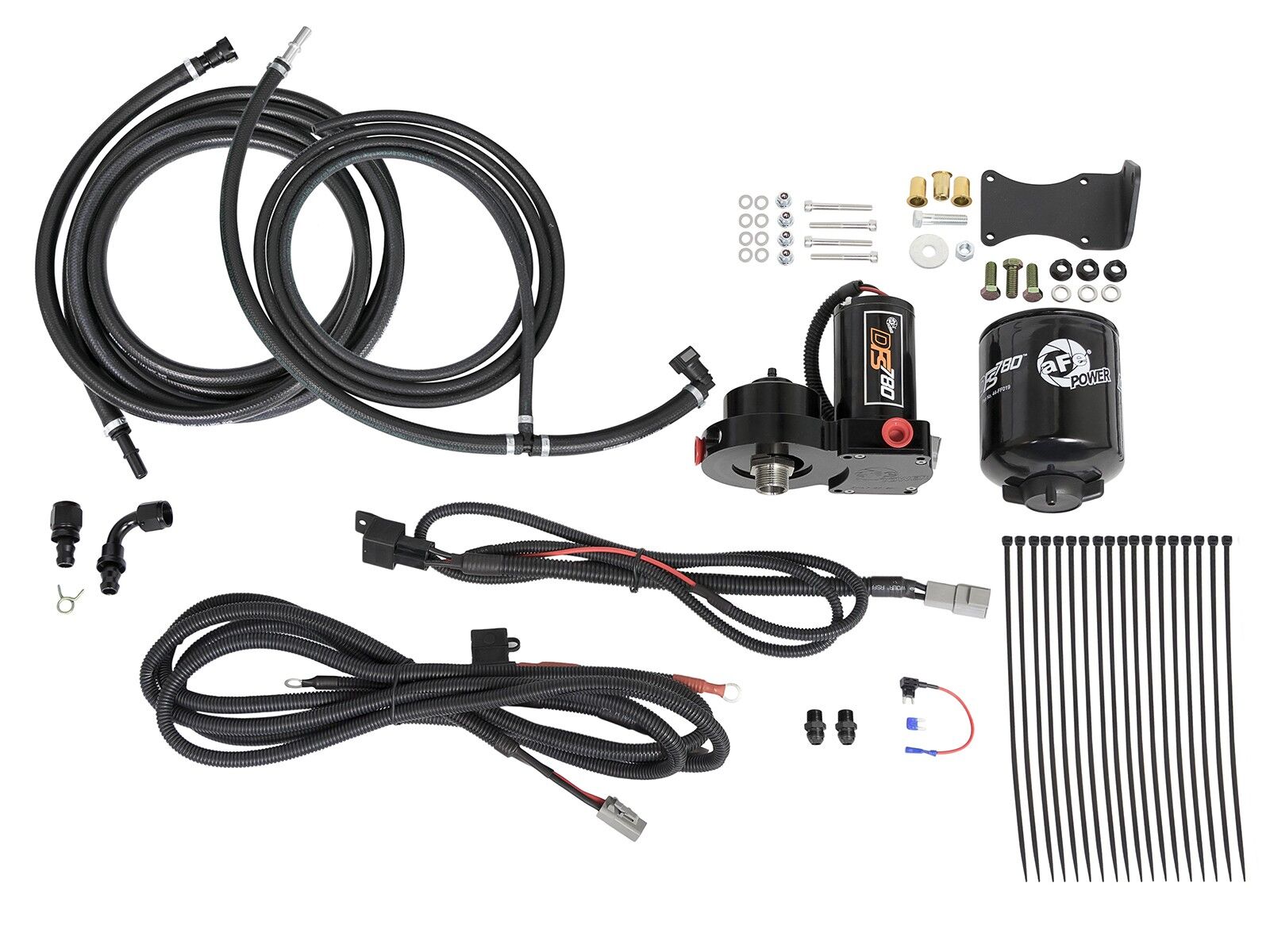 2017-2019 Ford F-350 Super Duty Turbo Diesel V8 6.7L DFS780 PRO Fuel System - Full-time Operation