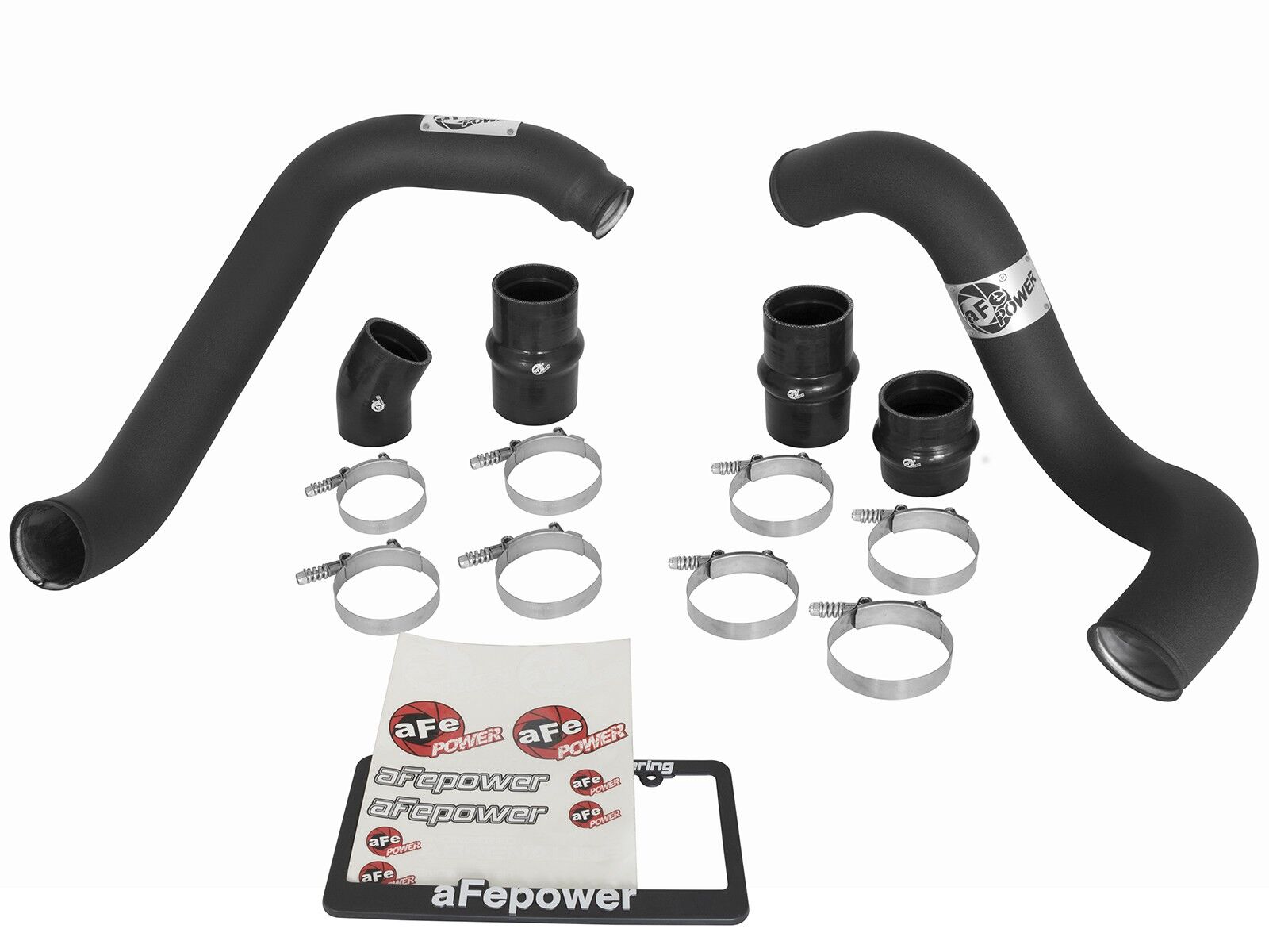 2003-2007 Ford F-550 Super Duty Turbo Diesel V8 6.0L BladeRunner 3" Intercooler Hot and Cold Side Tubes