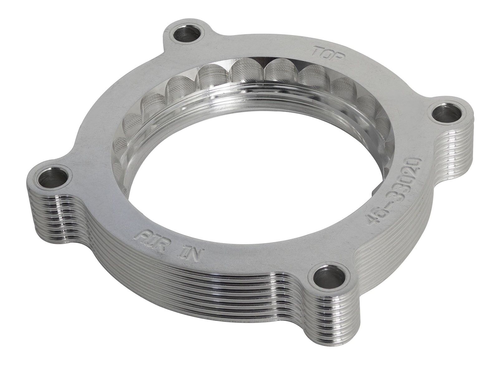 2015-2019 Ford Mustang GT V8 5.0L Silver Bullet Throttle Body Spacer - 46-33020
