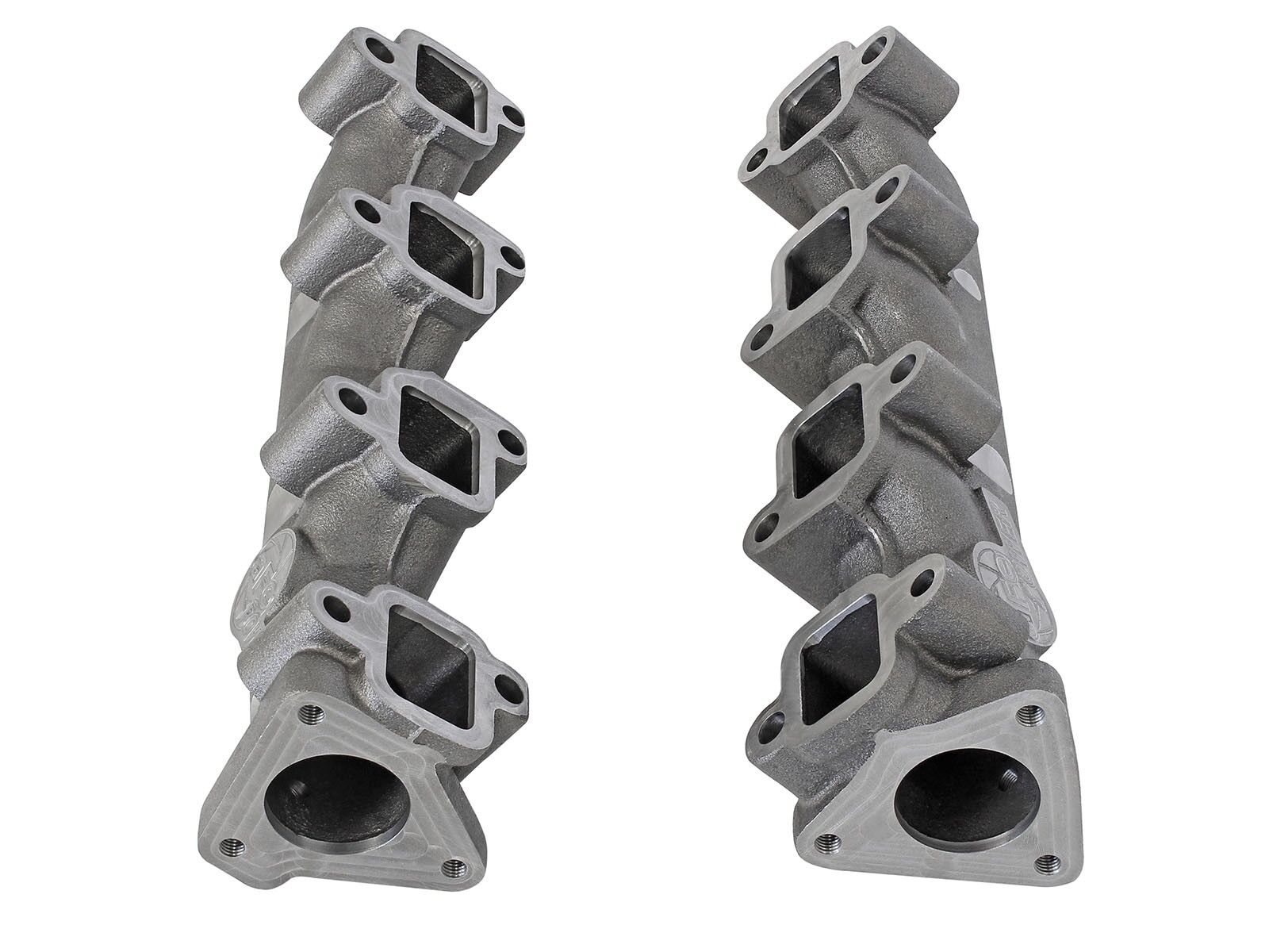 2011-2016 Chevrolet Silverado 3500 HD LML Duramax Turbo Diesel V8 6.6L BladeRunner Ported Ductile Iron Exhaust Manifolds