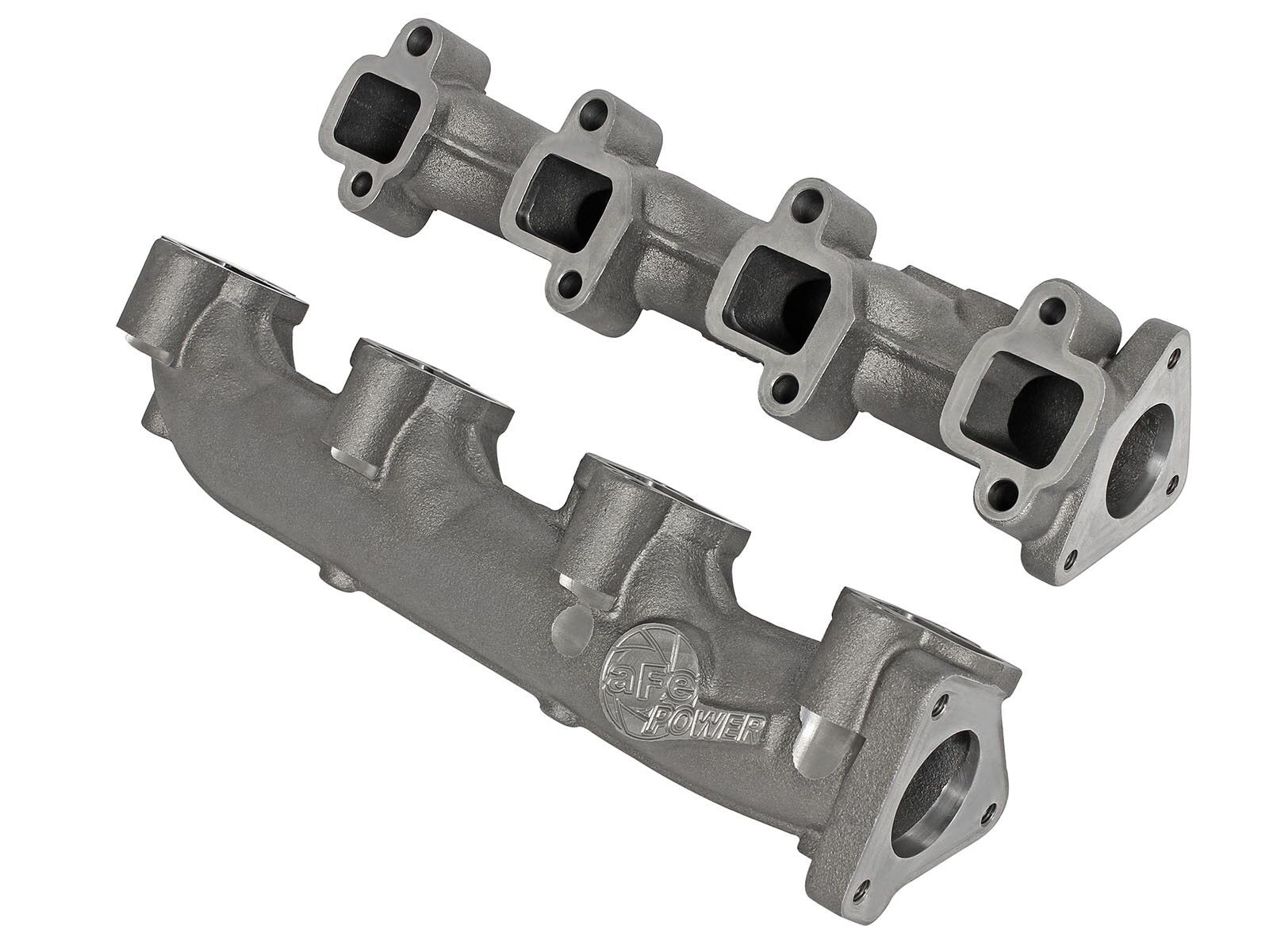 2011-2016 Chevrolet Silverado 3500 HD LML Duramax Turbo Diesel V8 6.6L BladeRunner Ported Ductile Iron Exhaust Manifolds - 46-40024